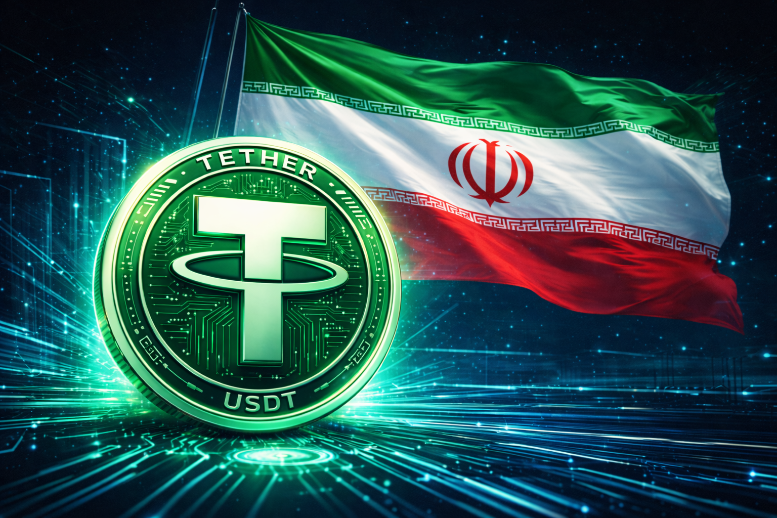 Иран построил «крипто-обход» санкций: ЦБ закупил $507 млн USDT для спасения риала